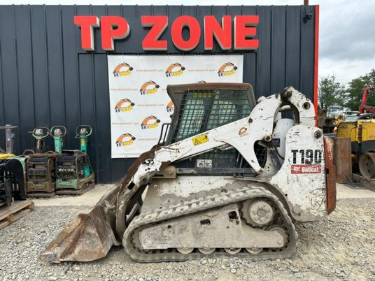 Bobcat T190 Joystick à 19 900 € HT - Minicargadora de cadenas: foto 5 Bobcat T190 Joystick à 19 900 € HT - Minicargadora de cadenas: foto 5