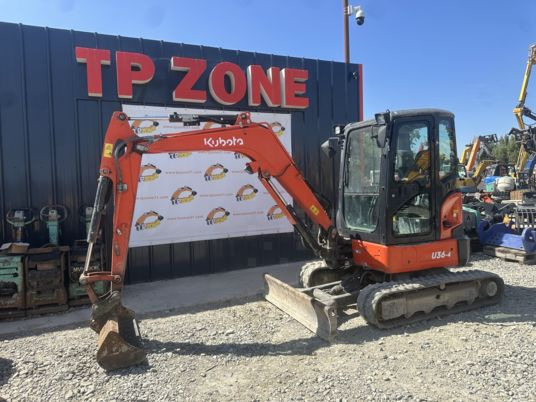 Kubota U36-4 Cabine à 28500 € HT - Miniexcavadora: foto 4 Kubota U36-4 Cabine à 28500 € HT - Miniexcavadora: foto 4