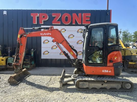 Kubota U36-4 Cabine à 28500 € HT - Miniexcavadora: foto 2 Kubota U36-4 Cabine à 28500 € HT - Miniexcavadora: foto 2