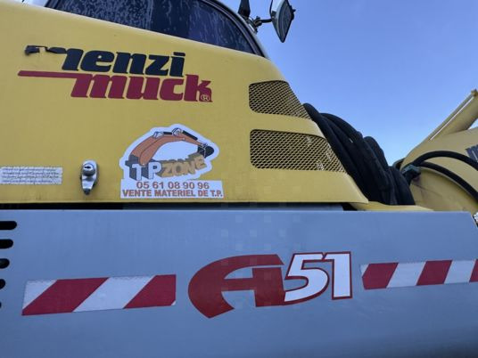 Menzi Muck A51 à 25 900 € HT - Excavadora: foto 4 Menzi Muck A51 à 25 900 € HT - Excavadora: foto 4