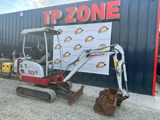 Takeuchi TB216 HYBRID à 18500€ ht - Miniexcavadora: foto 1 Takeuchi TB216 HYBRID à 18500€ ht - Miniexcavadora: foto 1