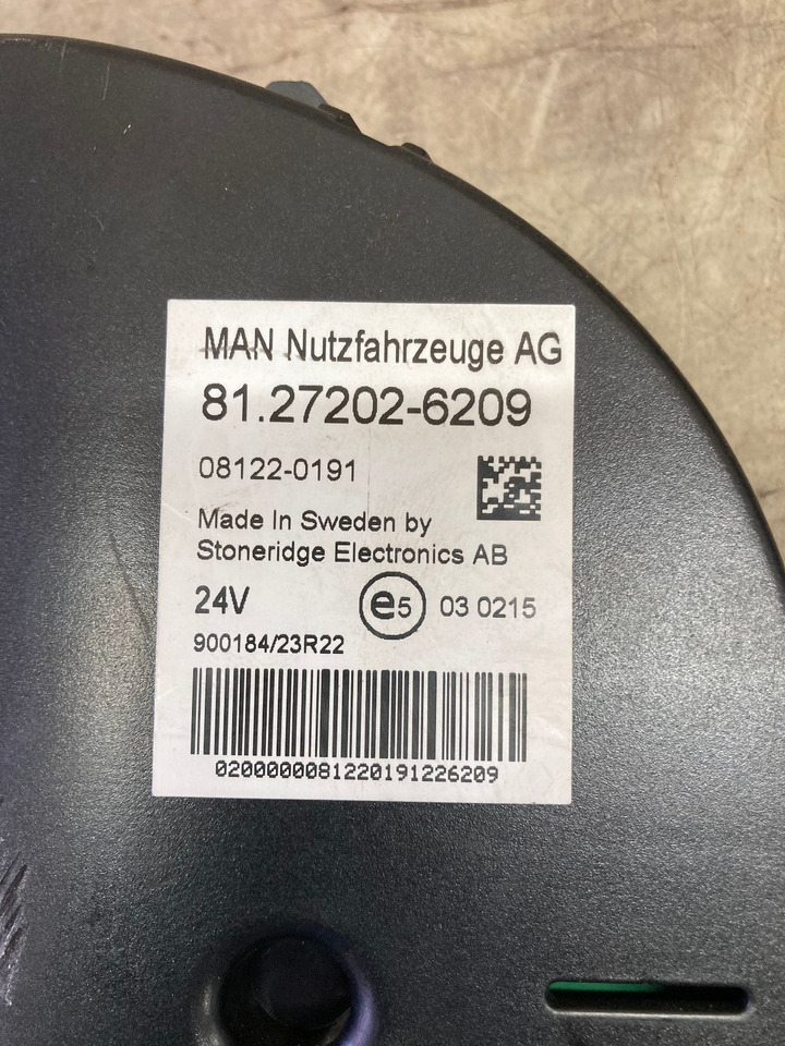 MAN MAN Lions City Kombiinstrument 81.272026209 81272026209 - Sistema eléctrico para Autobús: foto 2 MAN MAN Lions City Kombiinstrument 81.272026209 81272026209 - Sistema eléctrico para Autobús: foto 2