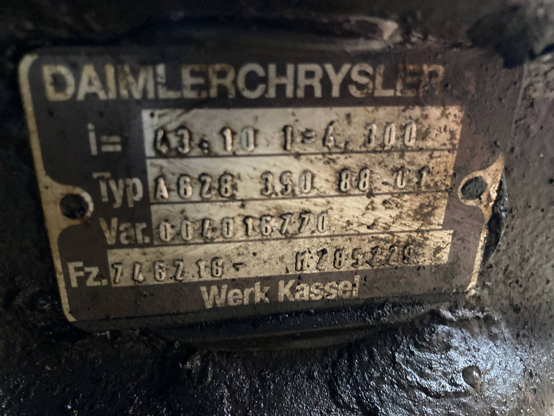 Mercedes-Benz Hinterachse Citaro LE 746218 A6283508801 HO6 Mercedes HO 6 - Eje posterior para Autobús: foto 1 Mercedes-Benz Hinterachse Citaro LE 746218 A6283508801 HO6 Mercedes HO 6 - Eje posterior para Autobús: foto 1