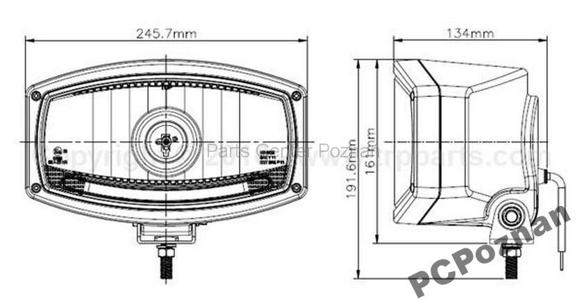 TRP HALOGEN DALEKOSIĘŻNY NIEBIESKI LED CHROM + POZYCJA 1529661 - Faro delantero: foto 3 TRP HALOGEN DALEKOSIĘŻNY NIEBIESKI LED CHROM + POZYCJA 1529661 - Faro delantero: foto 3