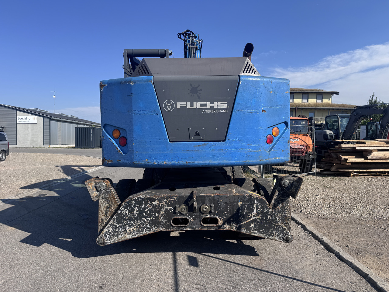 FUCHS MHL 320 F - Manipulador de materiales: foto 4 FUCHS MHL 320 F - Manipulador de materiales: foto 4