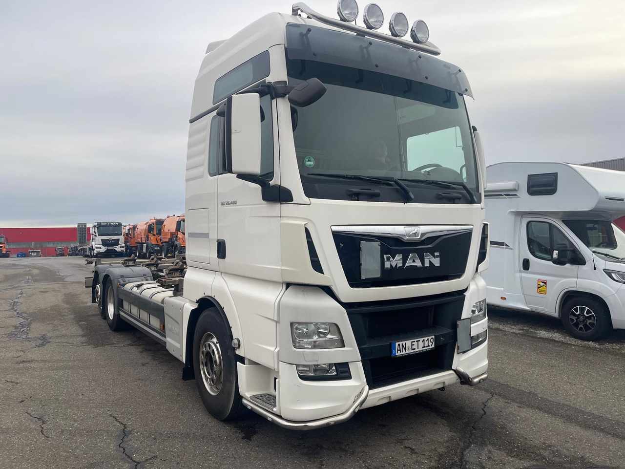 MAN TGX 26.480 6x2 LL EURO6 * Schiebedach * GERMAN TRUCK - Cabeza tractora: foto 2 MAN TGX 26.480 6x2 LL EURO6 * Schiebedach * GERMAN TRUCK - Cabeza tractora: foto 2