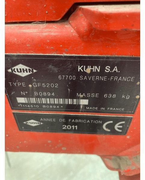 KUHN GF5202 - Henificadora: foto 4 KUHN GF5202 - Henificadora: foto 4
