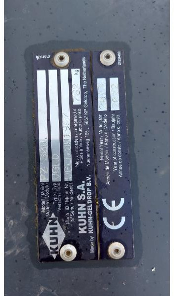 KUHN PZ300 - Segadora: foto 3 KUHN PZ300 - Segadora: foto 3