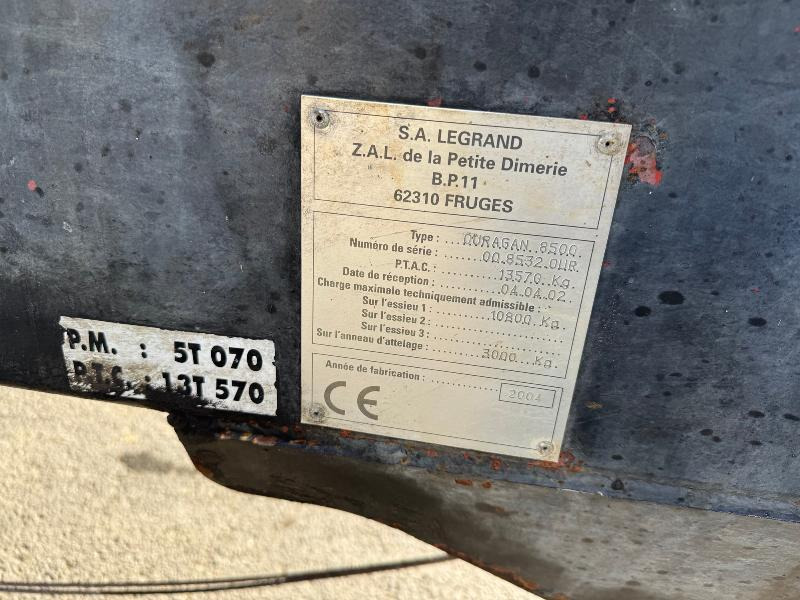 Esparcidor de estiércol LEGRAND CYCLONE 8500: foto 7
