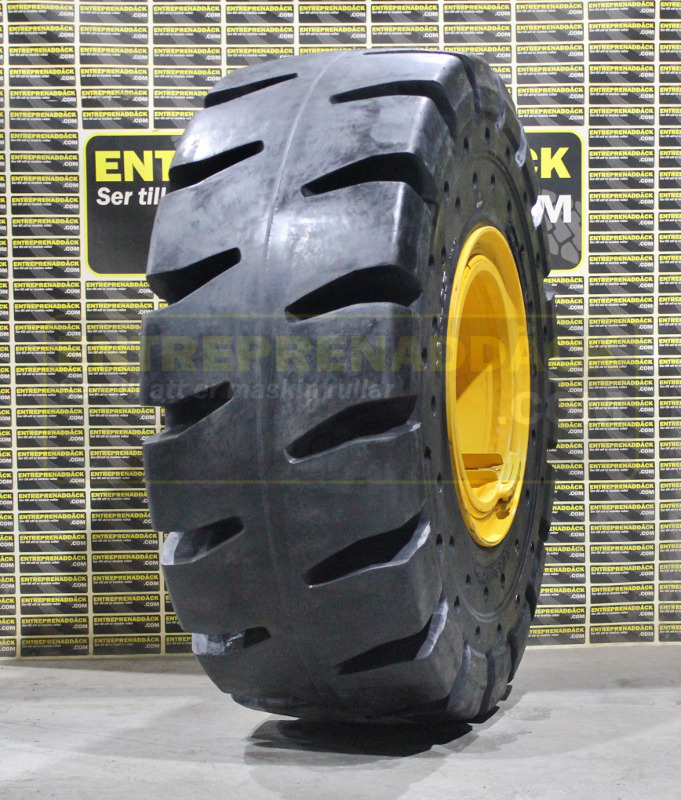 Complete solid wheels 26.5-25 on rims for Volvo L110/L120E - Cargadora de ruedas: foto 2 Complete solid wheels 26.5-25 on rims for Volvo L110/L120E - Cargadora de ruedas: foto 2