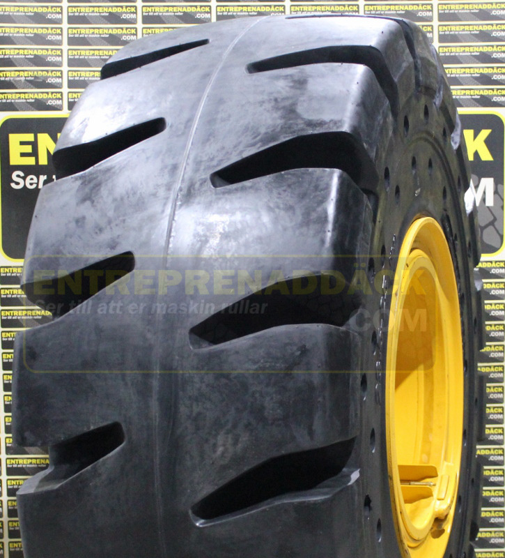 Complete solid wheels 26.5-25 on rims for Volvo L110/L120E - Cargadora de ruedas: foto 1 Complete solid wheels 26.5-25 on rims for Volvo L110/L120E - Cargadora de ruedas: foto 1