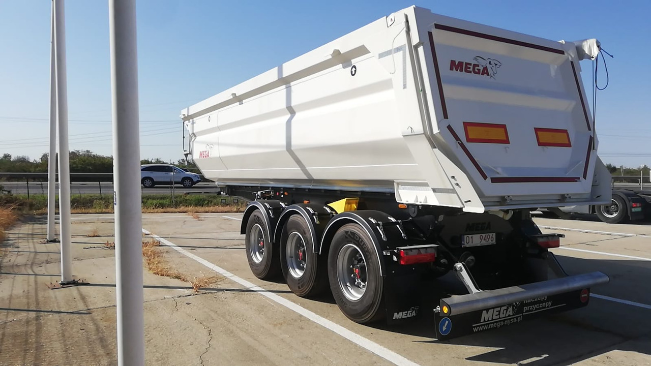 MEGA Tipper 28m3 NEW, SAF DISC, HYVA, HARDOX, TOP ! - Semirremolque volquete: foto 4 MEGA Tipper 28m3 NEW, SAF DISC, HYVA, HARDOX, TOP ! - Semirremolque volquete: foto 4