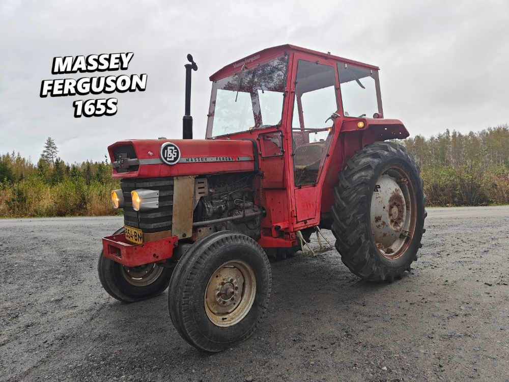 Massey Ferguson 165S Lisähydrauliikalla, katso video! - Tractor: foto 1 Massey Ferguson 165S Lisähydrauliikalla, katso video! - Tractor: foto 1
