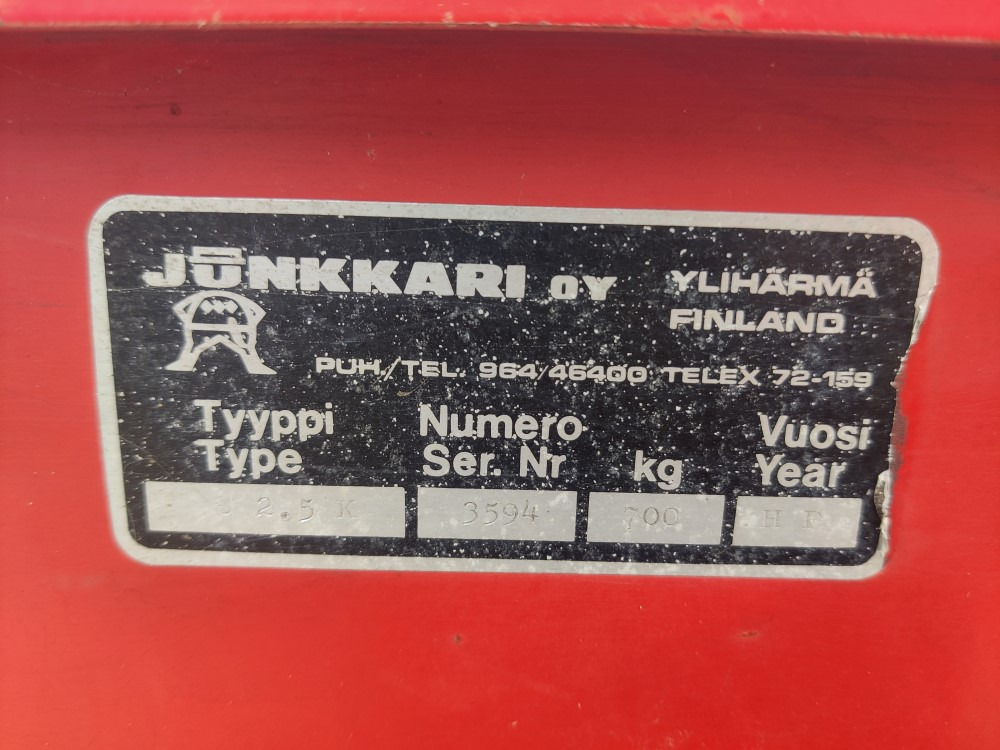 Simulta Junkkari 250cm kiekkovantailla - Combinado de siembra: foto 5 Simulta Junkkari 250cm kiekkovantailla - Combinado de siembra: foto 5