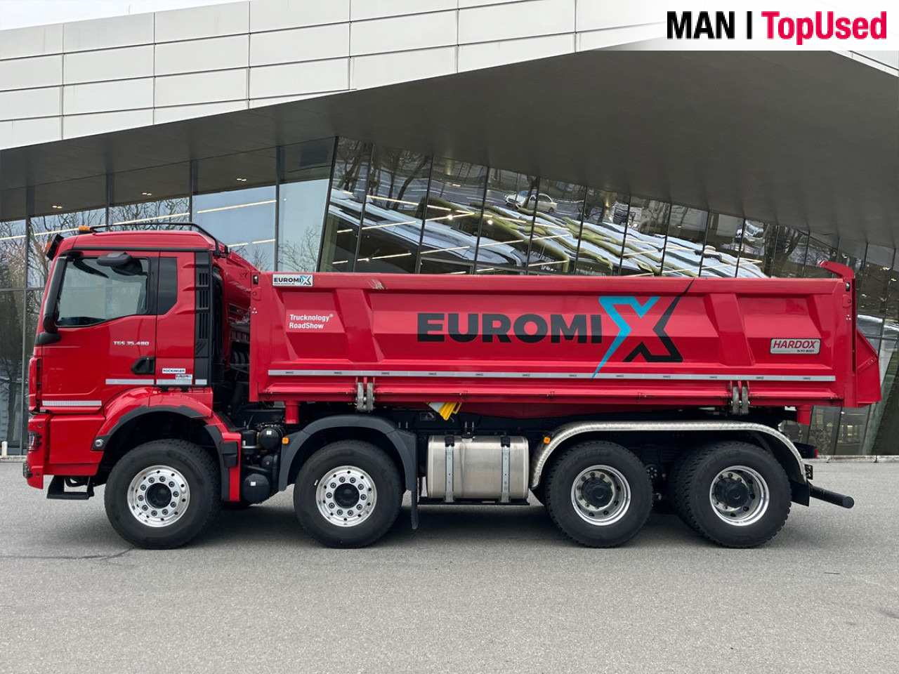 MAN TGS 35.480 8x4 BB CH WARRANTY 4/2027 Euro6 Klima - Camión volquete: foto 3 MAN TGS 35.480 8x4 BB CH WARRANTY 4/2027 Euro6 Klima - Camión volquete: foto 3