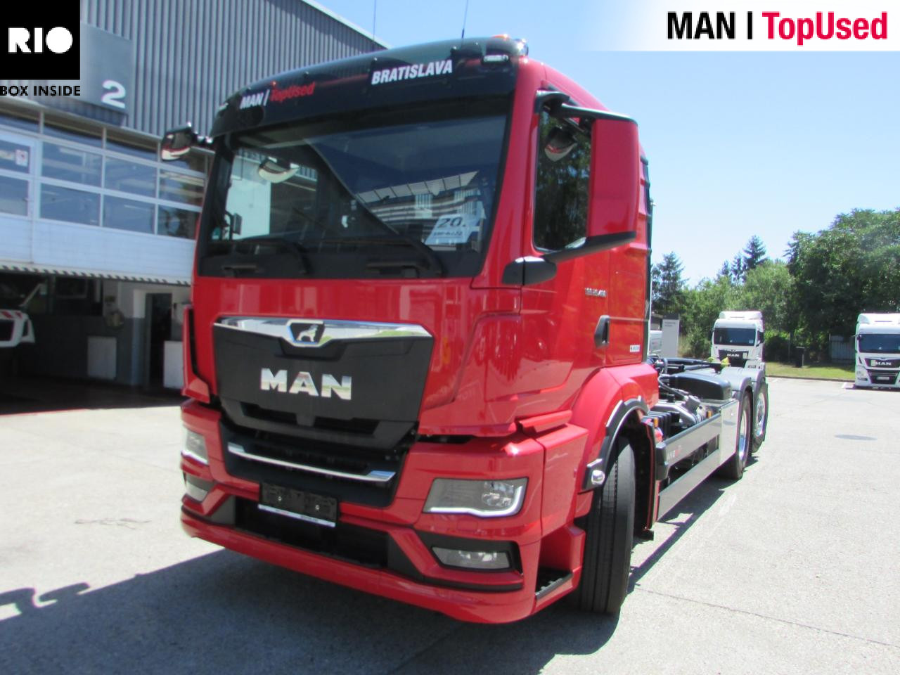 MAN TGS 26.480 6x2-4 BL CH Euro6 Retarder Klima AHK ZV - Camión multibasculante: foto 1 MAN TGS 26.480 6x2-4 BL CH Euro6 Retarder Klima AHK ZV - Camión multibasculante: foto 1