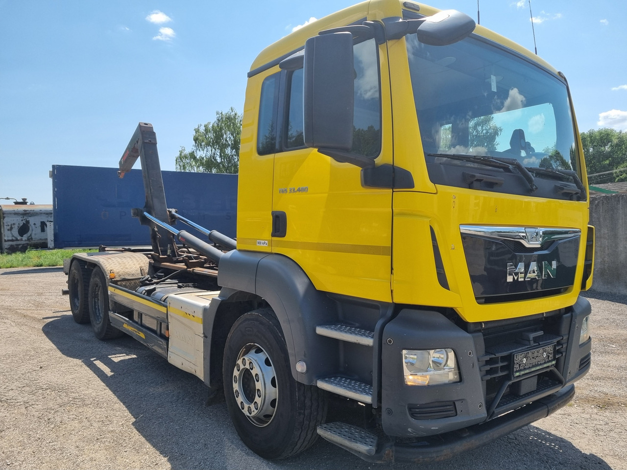 MAN TGS 33.480 6x4 ABROLLKIPPER HIAB Multilift 18 T - Camión multibasculante: foto 3 MAN TGS 33.480 6x4 ABROLLKIPPER HIAB Multilift 18 T - Camión multibasculante: foto 3