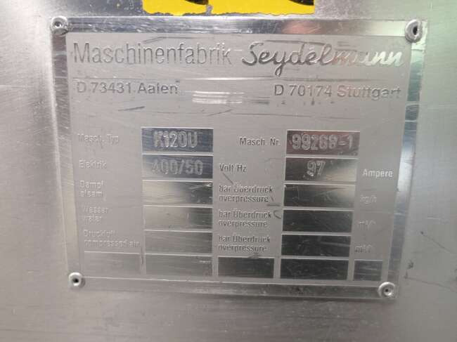 Maquinaria de alimentación Seydelmann cutter K120U: foto 12