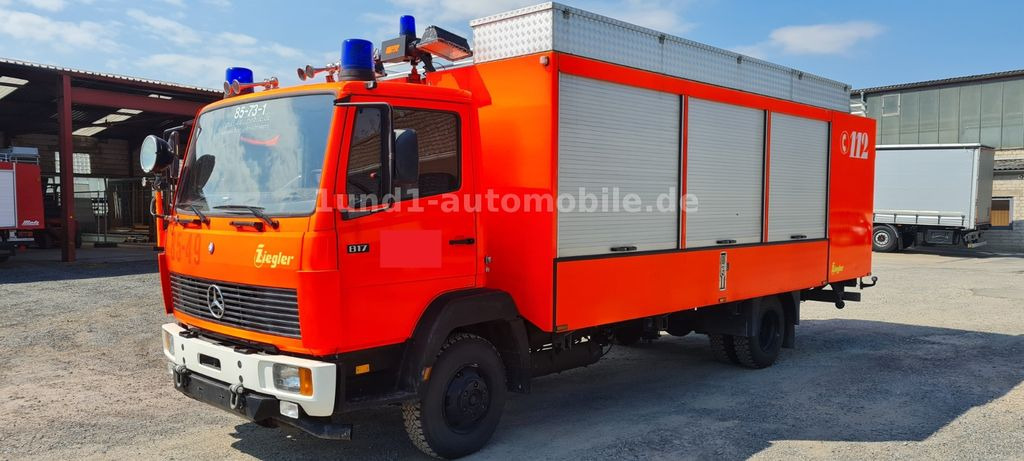 Mercedes-Benz 817 Feuerwehr GWG Nur 9.650 orig. Km 817 Feuerwehr GWG Nur 9.650 orig. Km - Camión de bomberos: foto 5 Mercedes-Benz 817 Feuerwehr GWG Nur 9.650 orig. Km 817 Feuerwehr GWG Nur 9.650 orig. Km - Camión de bomberos: foto 5