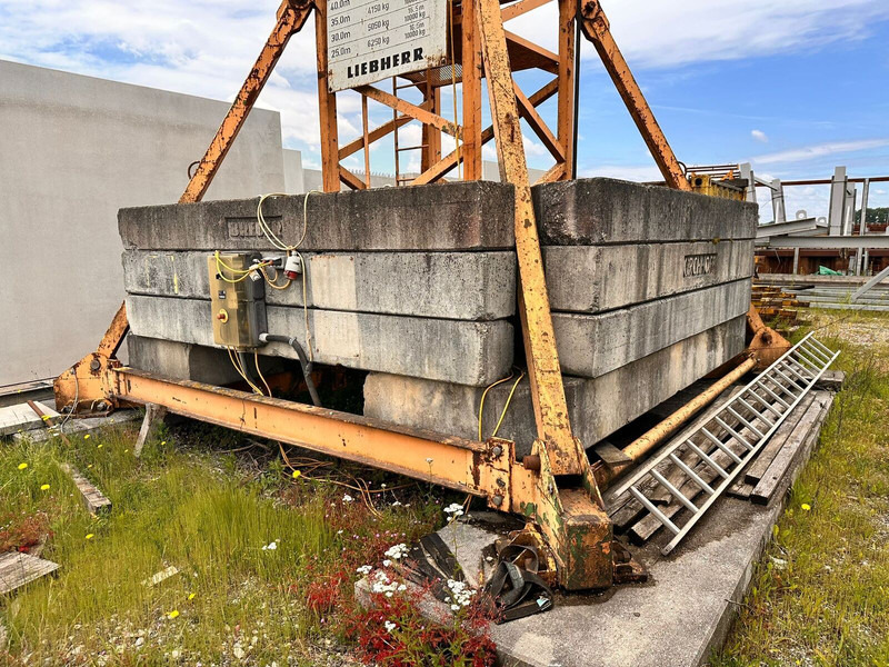 Liebherr 140EC-H10, 1993yom, 40jib, 23,5m huh - Grúa torre: foto 5 Liebherr 140EC-H10, 1993yom, 40jib, 23,5m huh - Grúa torre: foto 5