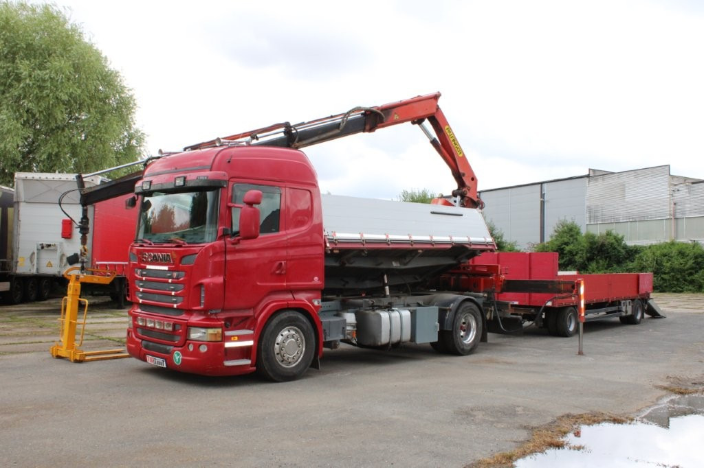 SCANIA R480 PALFINGER PK16000, EURO 5, CRANE FORKS - Camión volquete, Camión grúa: foto 4 SCANIA R480 PALFINGER PK16000, EURO 5, CRANE FORKS - Camión volquete, Camión grúa: foto 4