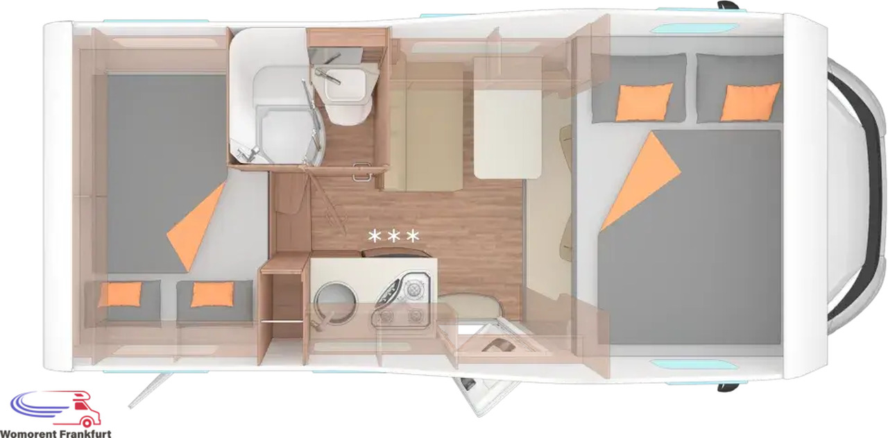 Wohnmobil Weinsberg CaraHome 550 MG - Autocaravana capuchina: foto 4 Wohnmobil Weinsberg CaraHome 550 MG - Autocaravana capuchina: foto 4