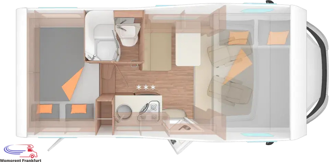 Wohnmobil Weinsberg CaraHome 550 MG - Autocaravana capuchina: foto 3 Wohnmobil Weinsberg CaraHome 550 MG - Autocaravana capuchina: foto 3