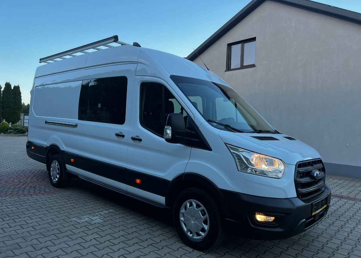 Ford Transit Brygadowy Maxi 6-osobowy 90tys. przebiegu Doka jak nowy - Furgoneta combi: foto 5 Ford Transit Brygadowy Maxi 6-osobowy 90tys. przebiegu Doka jak nowy - Furgoneta combi: foto 5