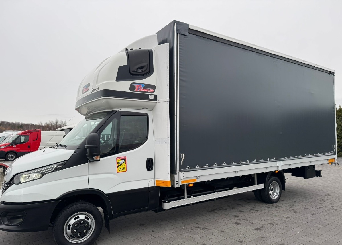 Iveco 50C18 DMC 3500kg. 15 europalet Salonowy I właściciel Iveco 3.0180ps 350kg. Salonowe Serwisowane - Furgoneta con lona: foto 3 Iveco 50C18 DMC 3500kg. 15 europalet Salonowy I właściciel Iveco 3.0180ps 350kg. Salonowe Serwisowane - Furgoneta con lona: foto 3