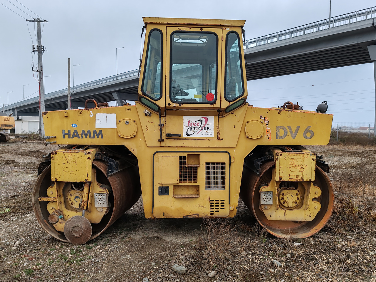 Hamm DV6 - Apisonadora de asfalto: foto 4 Hamm DV6 - Apisonadora de asfalto: foto 4