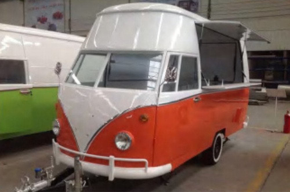 Deli Star Trailer Retro Minivan HR 4300 Towable - EU Standards - Remolque venta ambulante: foto 2 Deli Star Trailer Retro Minivan HR 4300 Towable - EU Standards - Remolque venta ambulante: foto 2