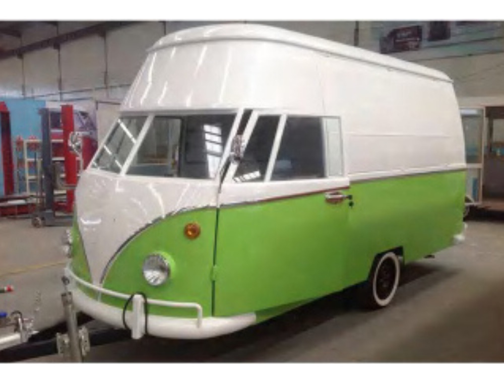 Deli Star Trailer Retro Minivan HR 4300 Towable - EU Standards - Remolque venta ambulante: foto 1 Deli Star Trailer Retro Minivan HR 4300 Towable - EU Standards - Remolque venta ambulante: foto 1