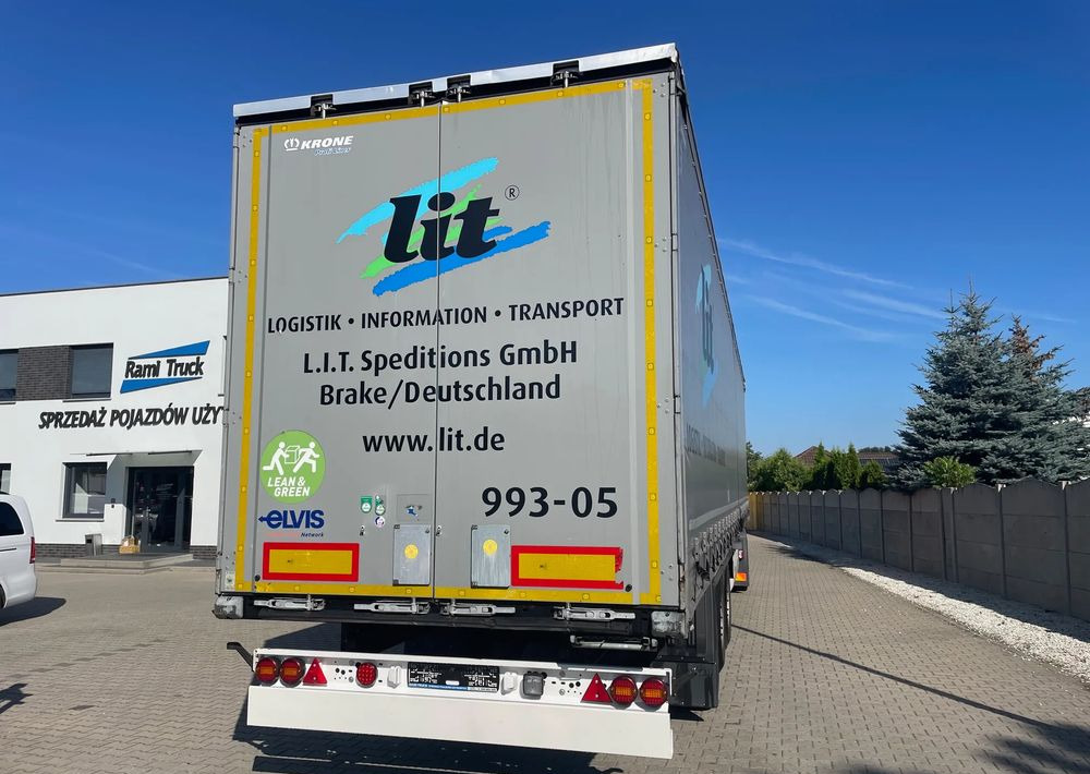 Krone SD Skrętna oś! - Semirremolque lona: foto 2 Krone SD Skrętna oś! - Semirremolque lona: foto 2