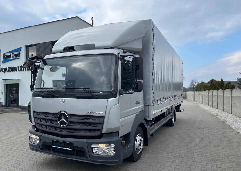 Mercedes-Benz ATEGO 818 KLIMA, WEBASTO - Camión lona: foto 1 Mercedes-Benz ATEGO 818 KLIMA, WEBASTO - Camión lona: foto 1