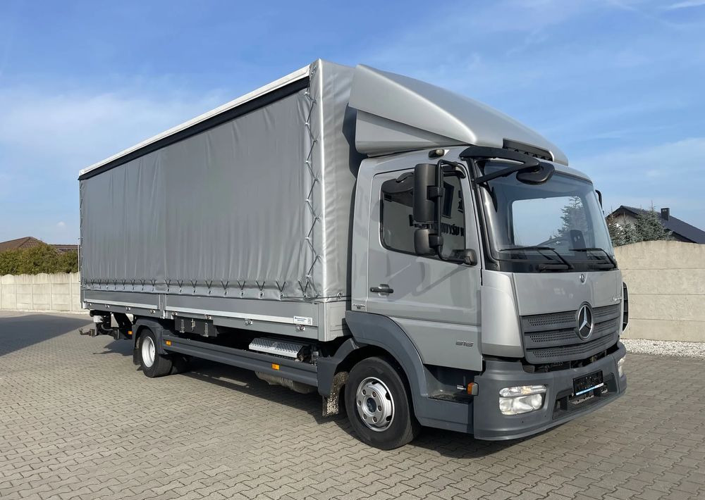 Mercedes-Benz ATEGO 818 Klima, Webasto, Burtofirana! - Camión lona: foto 1 Mercedes-Benz ATEGO 818 Klima, Webasto, Burtofirana! - Camión lona: foto 1