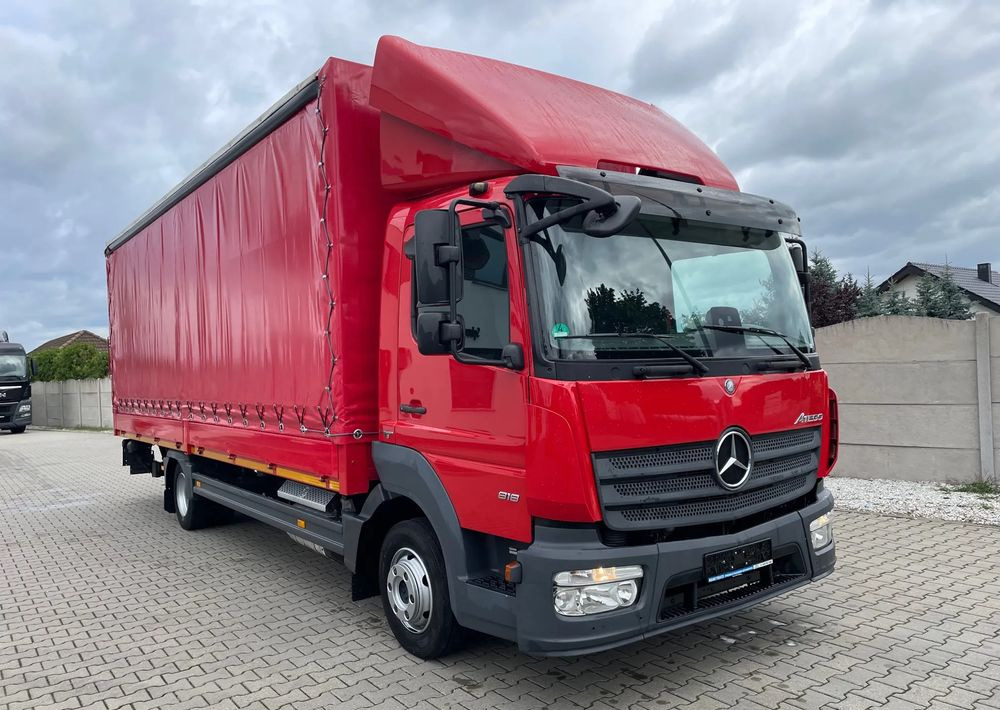 Mercedes-Benz ATEGO 818, Klima, webasto, burtofirana! - Camión lona: foto 3 Mercedes-Benz ATEGO 818, Klima, webasto, burtofirana! - Camión lona: foto 3