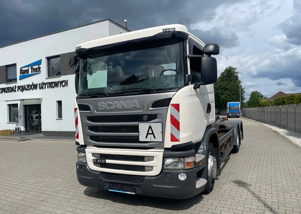 Scania R410 Hakowiec MEILLER RK20 65 - Camión multibasculante: foto 1 Scania R410 Hakowiec MEILLER RK20 65 - Camión multibasculante: foto 1