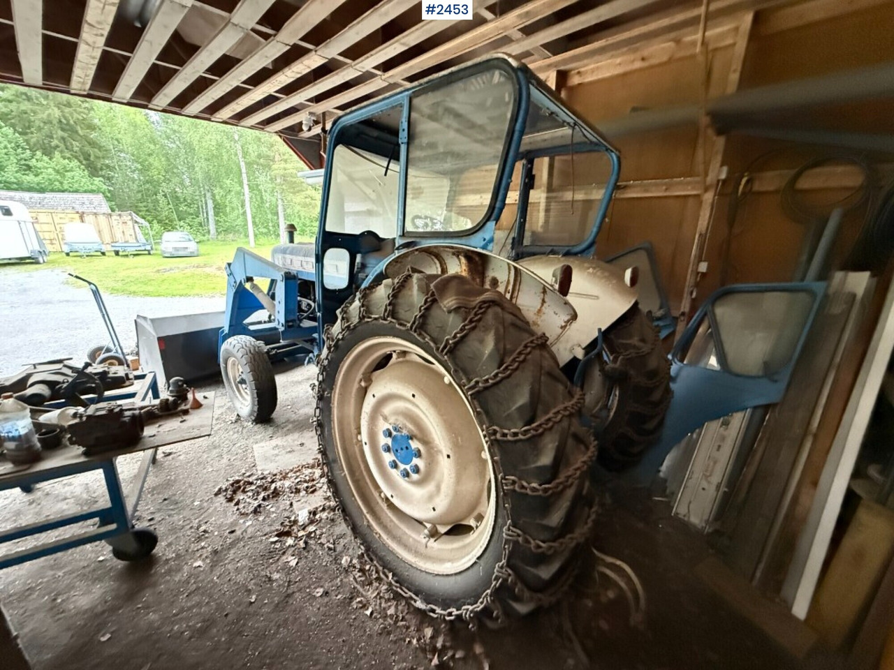 Ford Super Major 5000 with front loader Rep. object - Tractor: foto 3 Ford Super Major 5000 with front loader Rep. object - Tractor: foto 3
