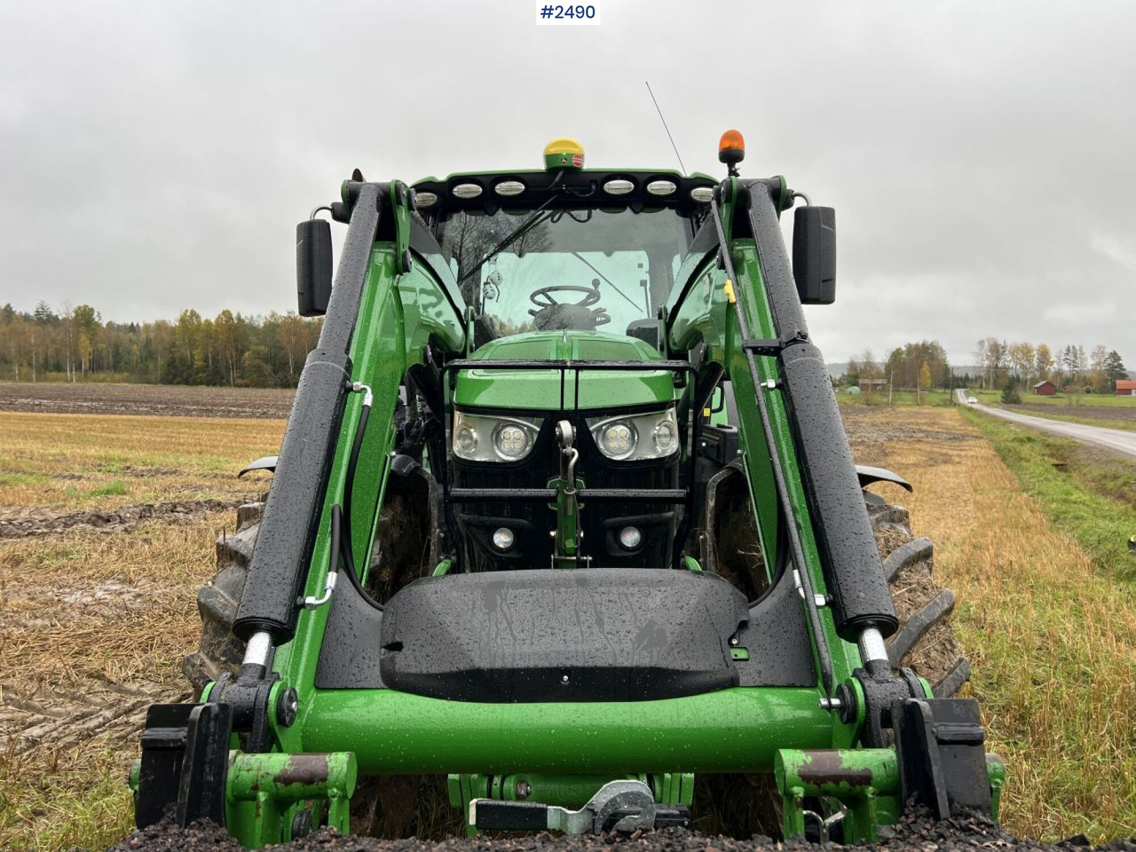 JOHN DEERE 6155R Agricultural tractor - Tractor: foto 4 JOHN DEERE 6155R Agricultural tractor - Tractor: foto 4