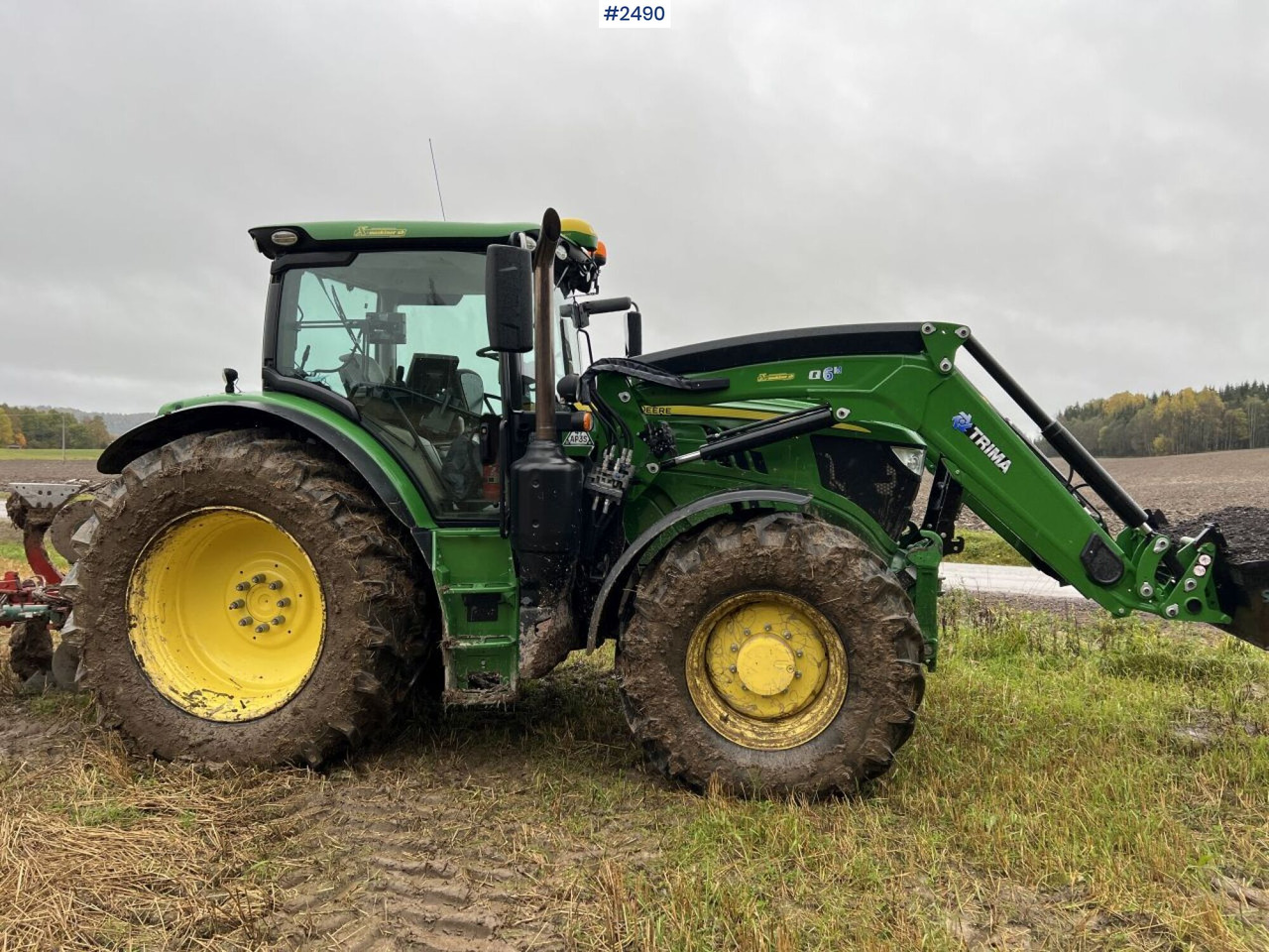 JOHN DEERE 6155R Agricultural tractor - Tractor: foto 3 JOHN DEERE 6155R Agricultural tractor - Tractor: foto 3