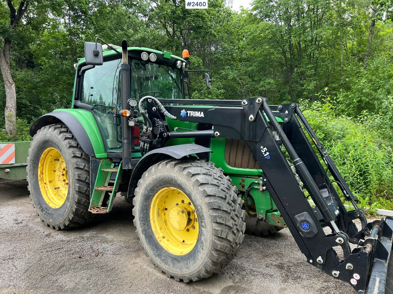 JOHN DEERE 6830 Tractor with implements - Tractor: foto 2 JOHN DEERE 6830 Tractor with implements - Tractor: foto 2