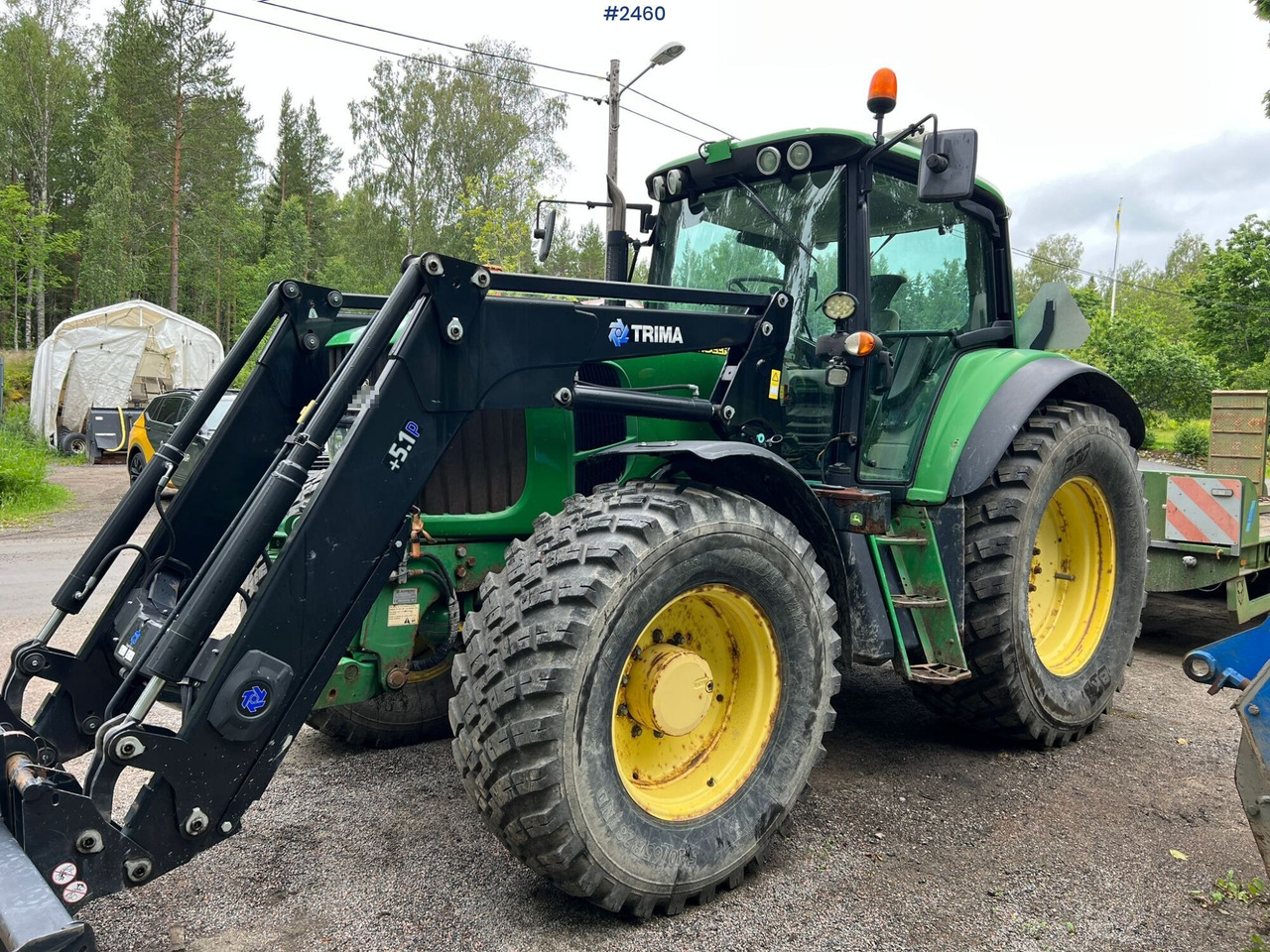 JOHN DEERE 6830 Tractor with implements - Tractor: foto 1 JOHN DEERE 6830 Tractor with implements - Tractor: foto 1