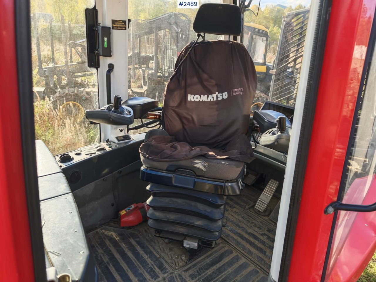 Komatsu 895 Forwarder (VIDEO) - Autocargador: foto 5 Komatsu 895 Forwarder (VIDEO) - Autocargador: foto 5