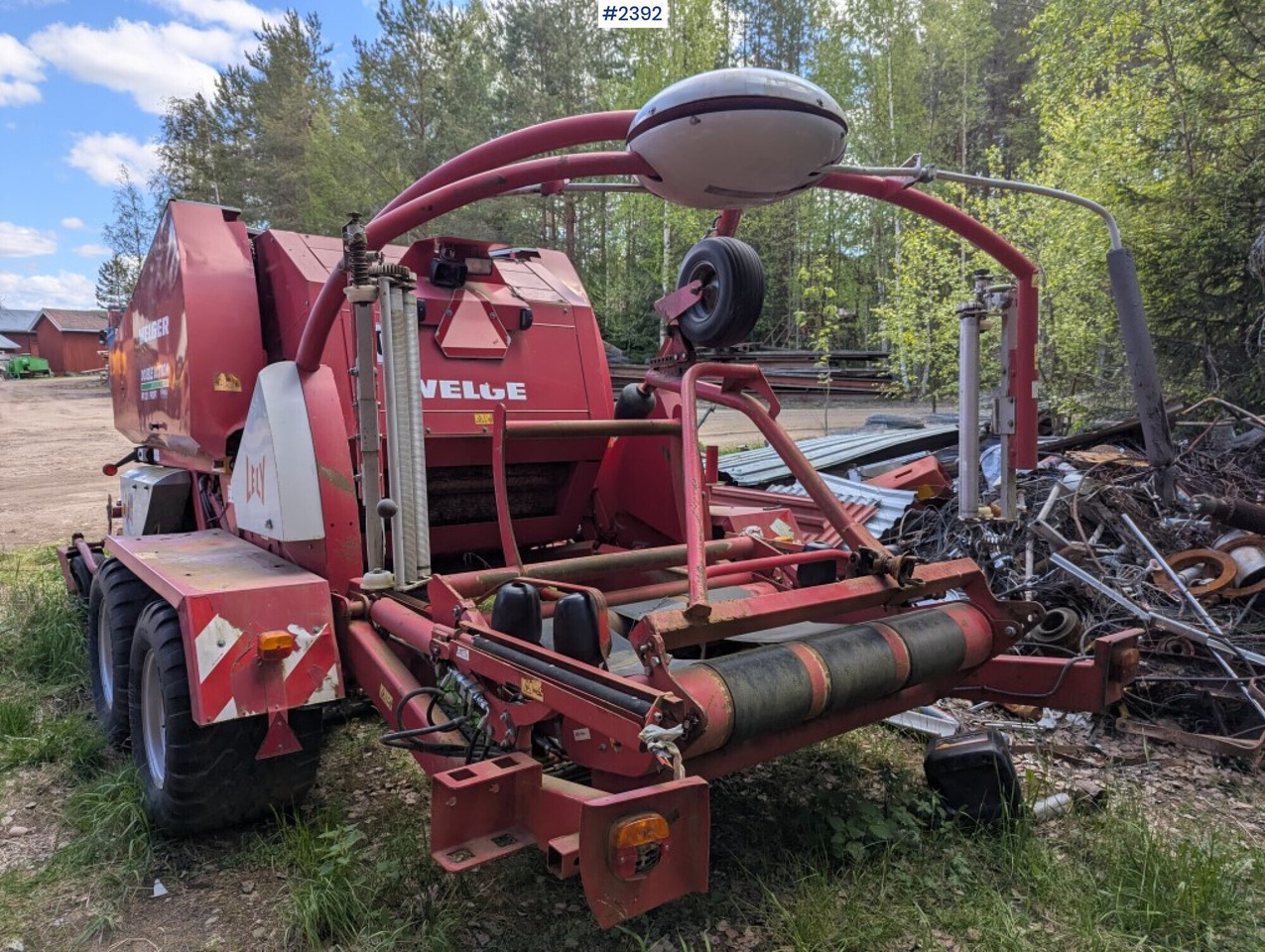 Round baler / Combination baler Welger double action 220 profi - Maquinaria de henificación: foto 5 Round baler / Combination baler Welger double action 220 profi - Maquinaria de henificación: foto 5