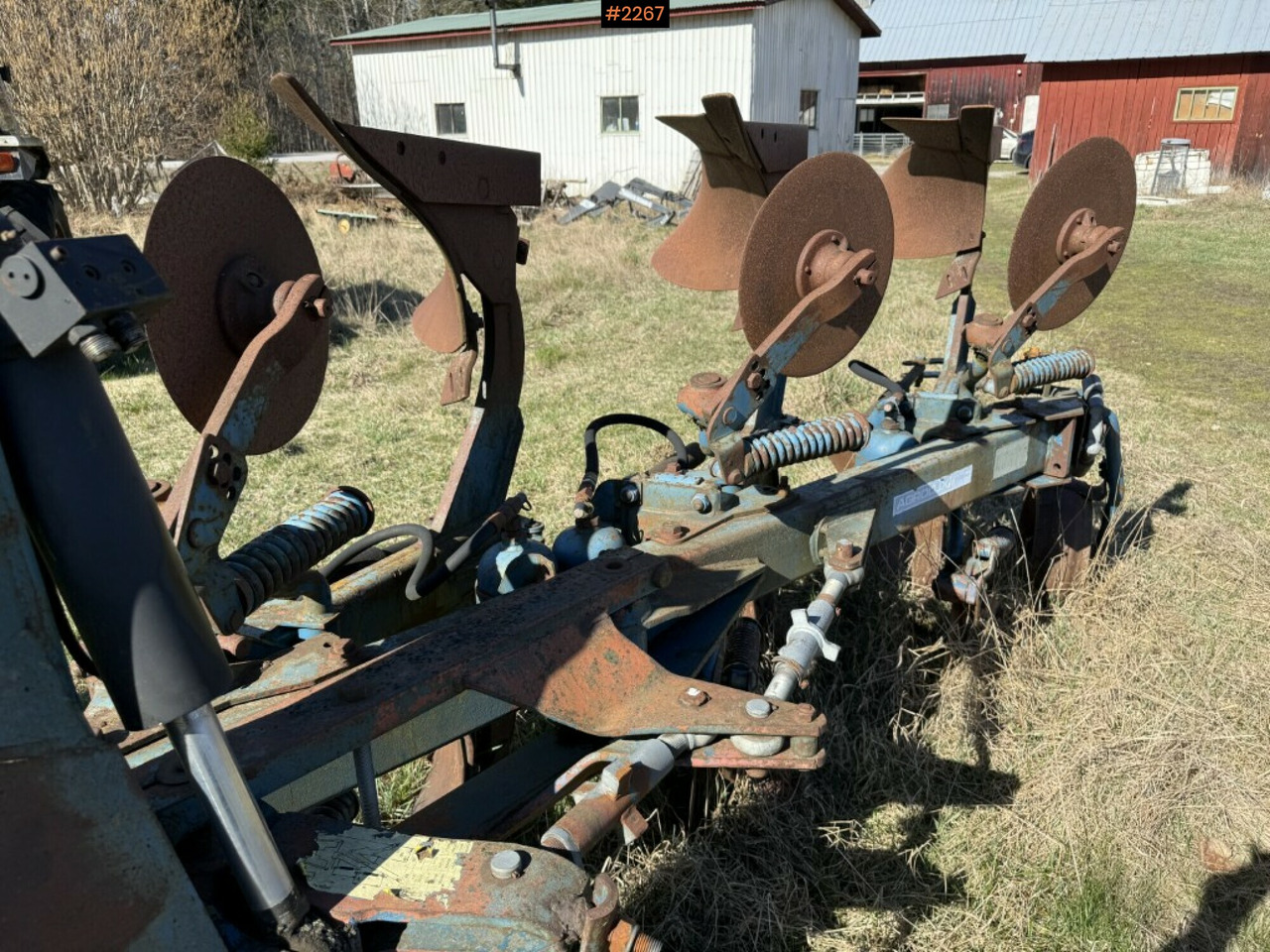 Toggle plow, 4-bladed, Fiskars Agrolux 398 - Equipo para trabajo del suelo: foto 3 Toggle plow, 4-bladed, Fiskars Agrolux 398 - Equipo para trabajo del suelo: foto 3