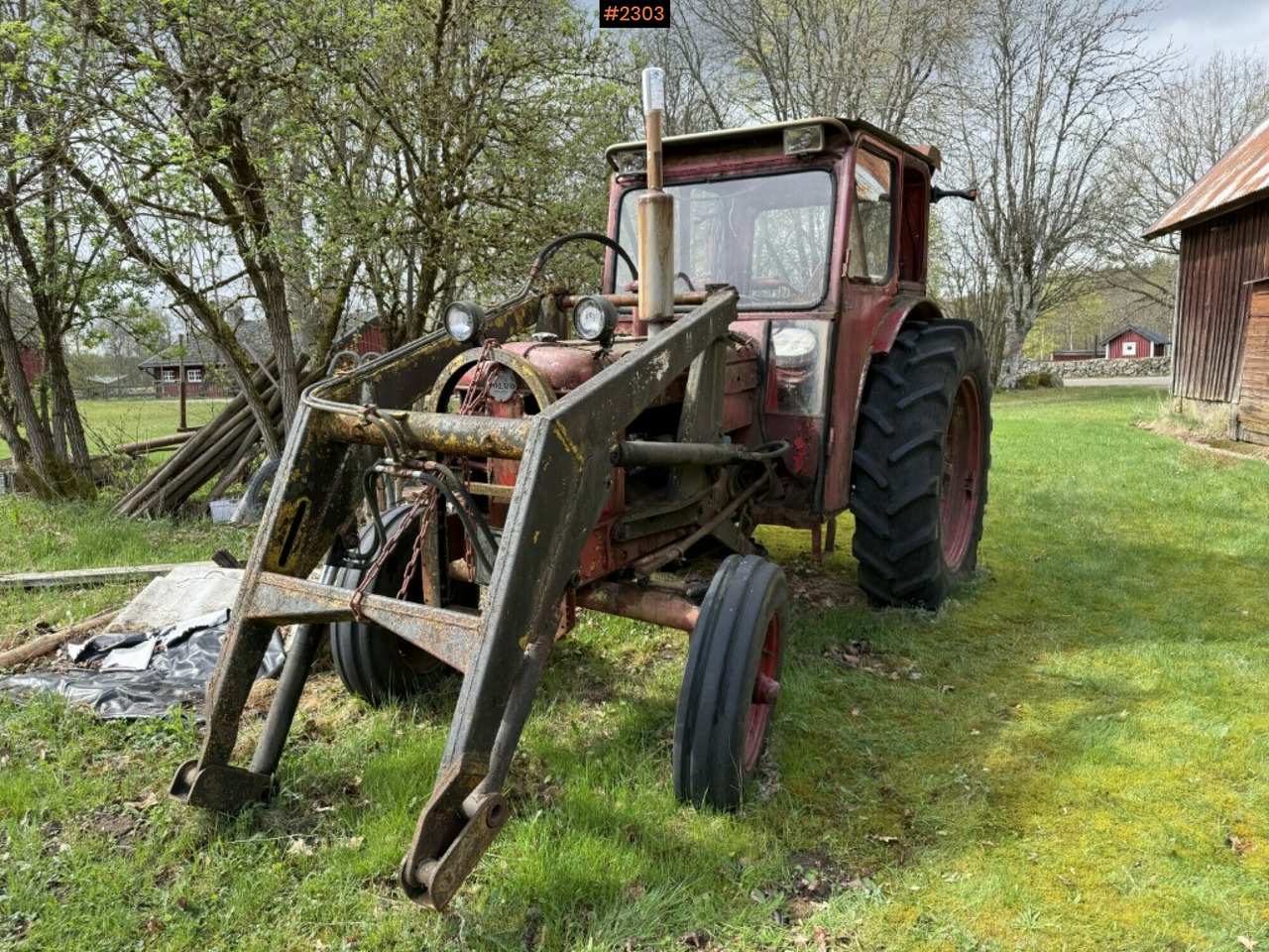 Tractor, Volvo BM 350 - Tractor: foto 1 Tractor, Volvo BM 350 - Tractor: foto 1