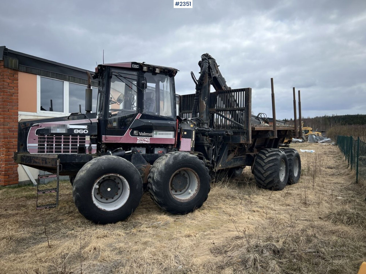 VALMET 860 FORWARDER - Autocargador: foto 1 VALMET 860 FORWARDER - Autocargador: foto 1