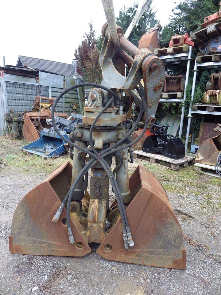 Liebherr GM8 GM10 Greifer 600 mm SB mit SW48 Adapter - Cuchara de mordazas para Maquinaria de construcción: foto 1 Liebherr GM8 GM10 Greifer 600 mm SB mit SW48 Adapter - Cuchara de mordazas para Maquinaria de construcción: foto 1