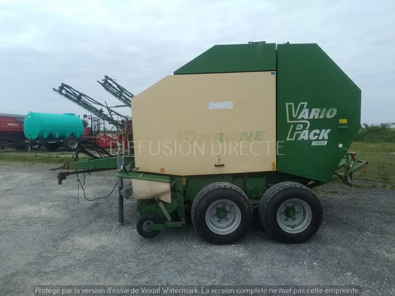 KRONE PRESSE A BALLES RONDES VARIO 1800 PACK - Rotoempacadora: foto 2 KRONE PRESSE A BALLES RONDES VARIO 1800 PACK - Rotoempacadora: foto 2