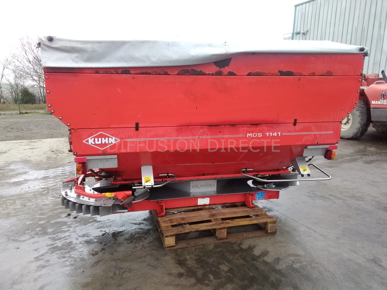 KUHN DISTRIBUTEUR D'ENGRAIS MDS 1141 - Esparcidor de fertilizantes: foto 3 KUHN DISTRIBUTEUR D'ENGRAIS MDS 1141 - Esparcidor de fertilizantes: foto 3